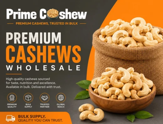 Cashew Processing and Wholesale Cashew Kernels Supplier